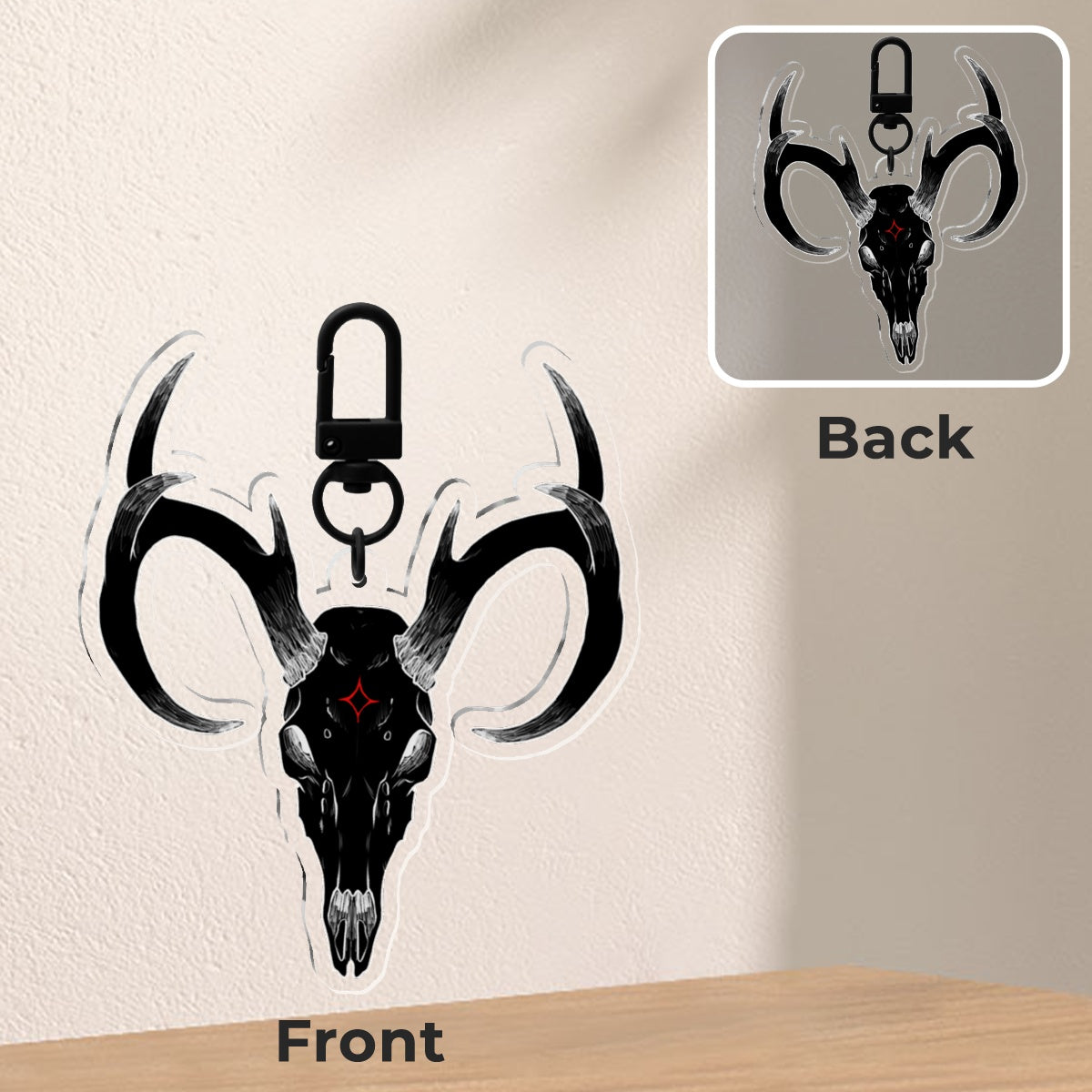 Berserkir Logo - Acrylic Keychain