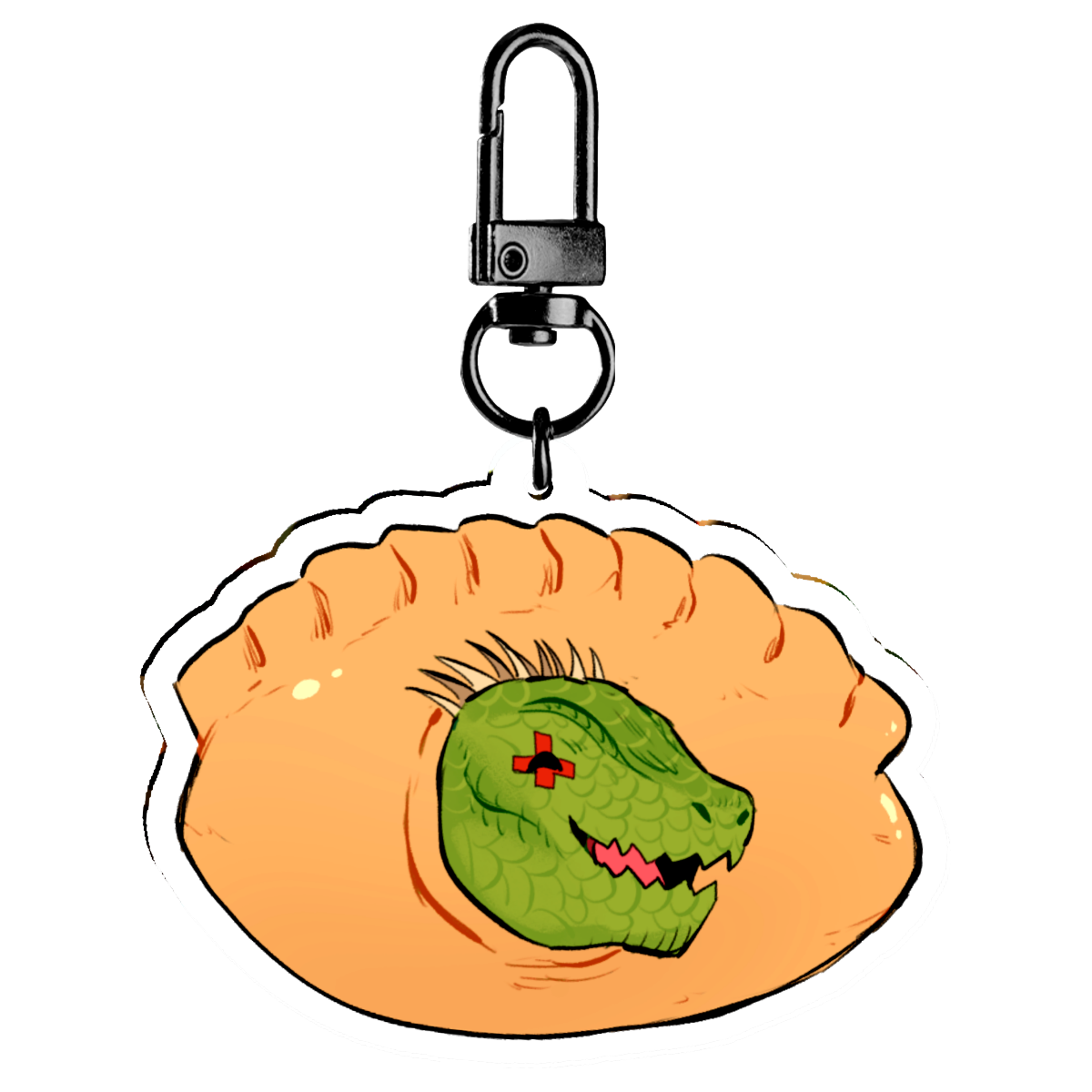 Dorohedoro Caiman Gyoza - Acrylic Keychain