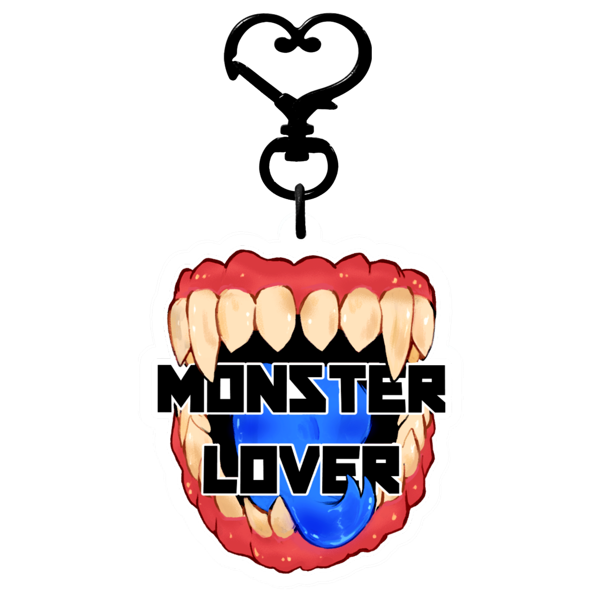 Monster Lover - Acrylic Keychain