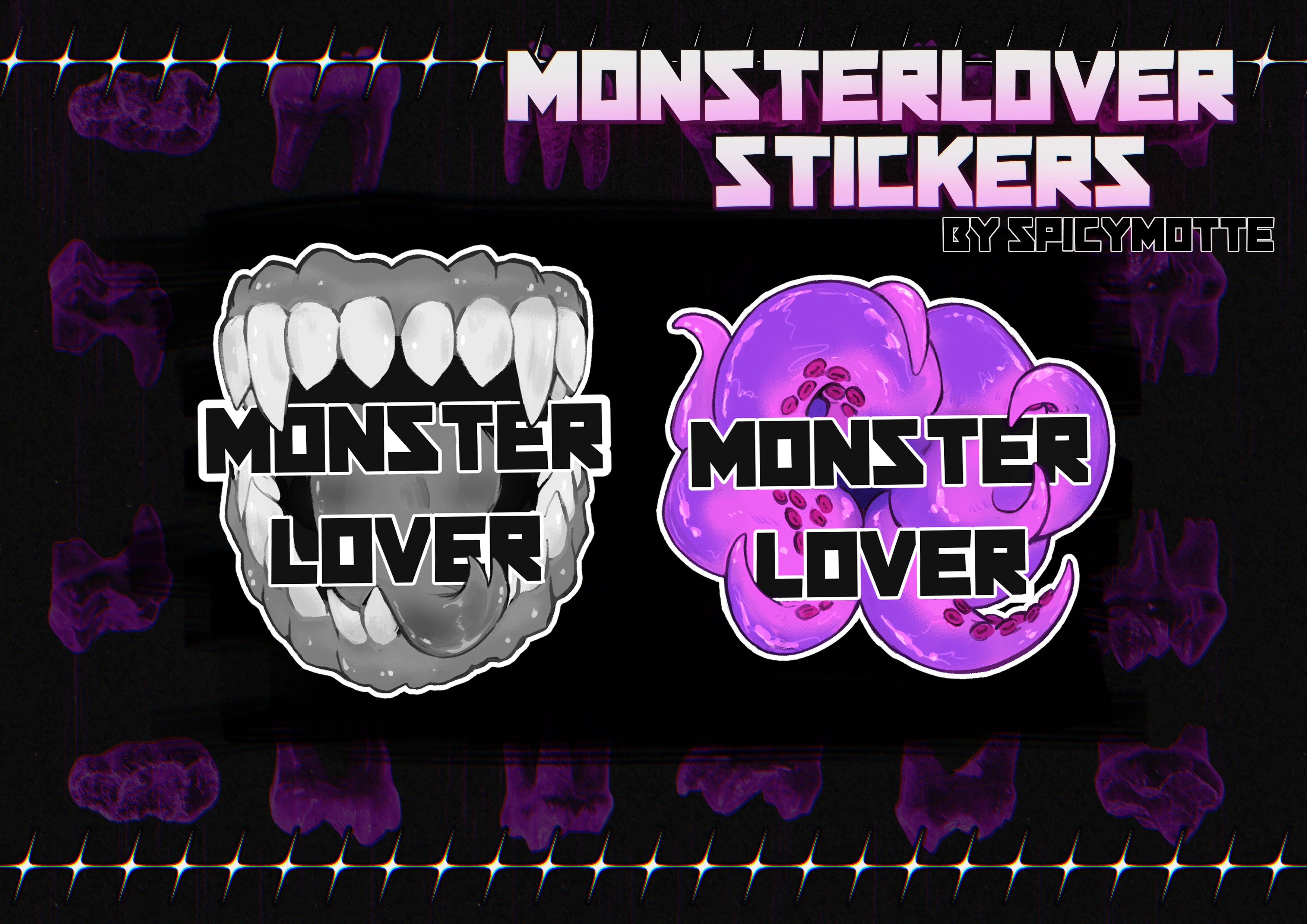 Monster Lover - Sticker
